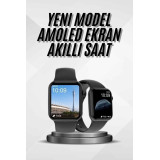 Akıllı Saat Çok Fonksiyonlu Uyku Takibi Adımsayar Nabız Ölçer Arama Ce