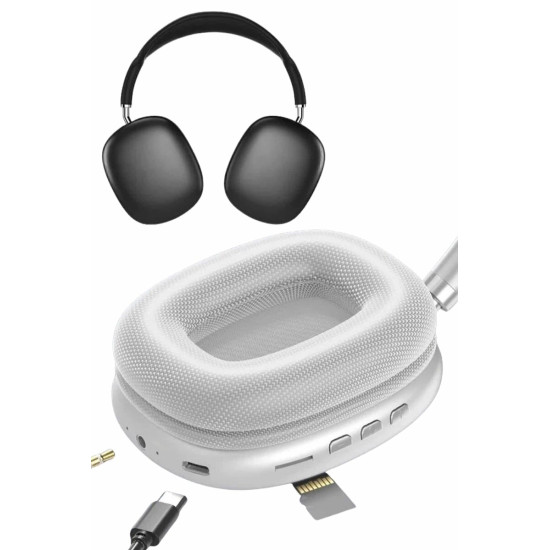Yeni Nesil Bluetooth Kulaklık Kulak Üstü ANC Özelliği Yüksek Ses Kalit
