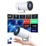Ayaklı Projeksiyon Taşınabilir Mini Projektör Sinema Projektörü Androi