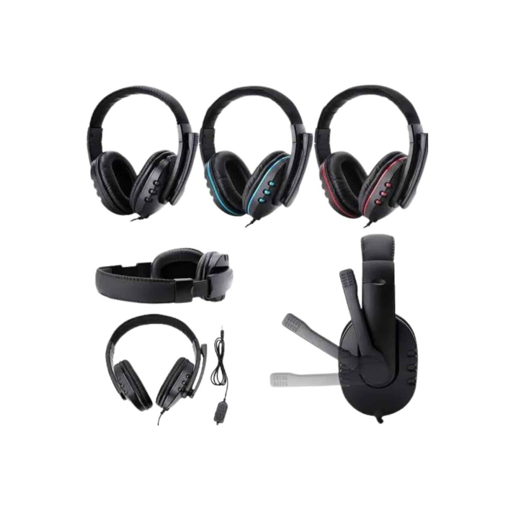 Mikrofonlu Gamer Kulaklık Oyuncu Kulaklığı Yüksek Ses Kaliteli Stereo 