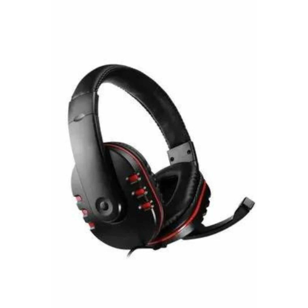 Oyuncu Kulaklığı Kulak Üstü Kablolu Stereo Mikrofonlu Yumuşak Kulak Ya