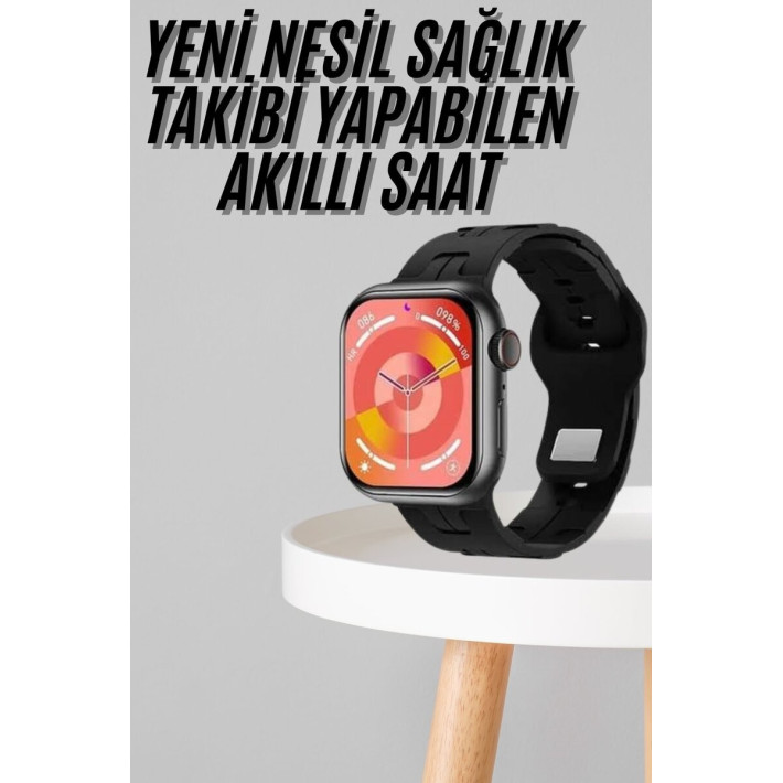 Yeni Nesil Akıllı Saat Çağrı Cevaplama Müzik Dinleme Plastik Kordon Me