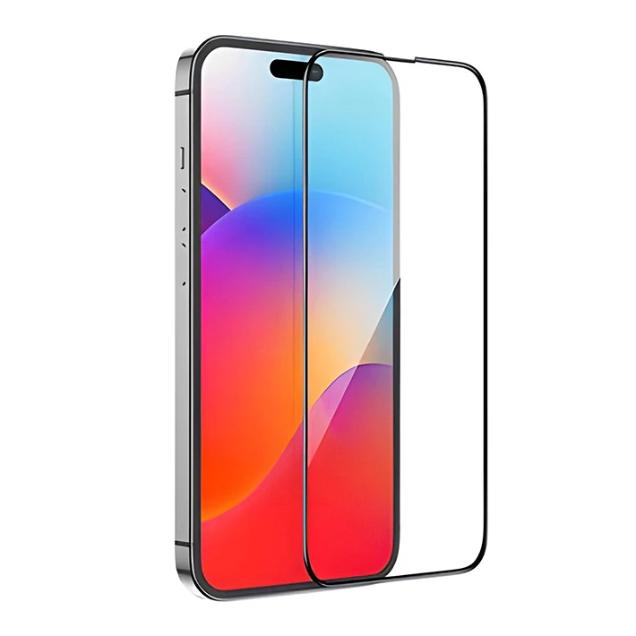 HOCO Guardian Shield Series iPhone 15 Pro HD Tempered Kırılmaz Cam Ekr
