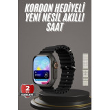 2025 Model Akıllı Saat Çift Kordon Ios Ve Android Arama Cevaplama Sesl