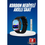 Ultra Akıllı Saat 49 Mm Çift Kordonlu Arama Cevaplama Bluetooth Bağlan