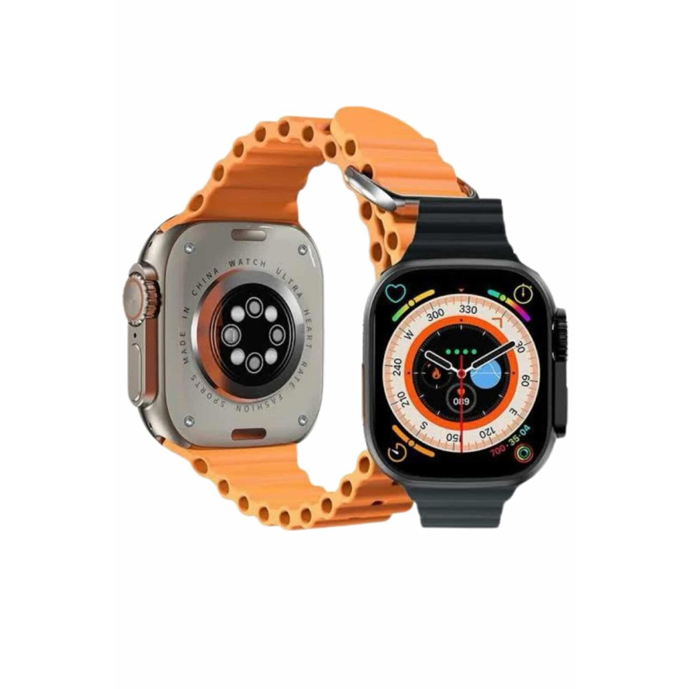 Ultra Akıllı Saat 49 Mm Çift Kordonlu Arama Cevaplama Bluetooth Bağlan