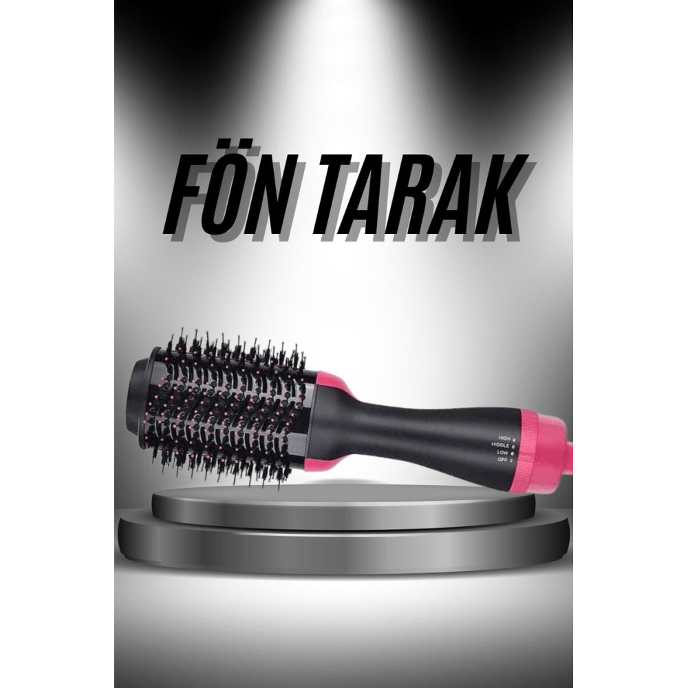 Saç Şekillendirici Ve Saç Düzleştirici Fön Tarağı Tarak Fırça 1200w Sa