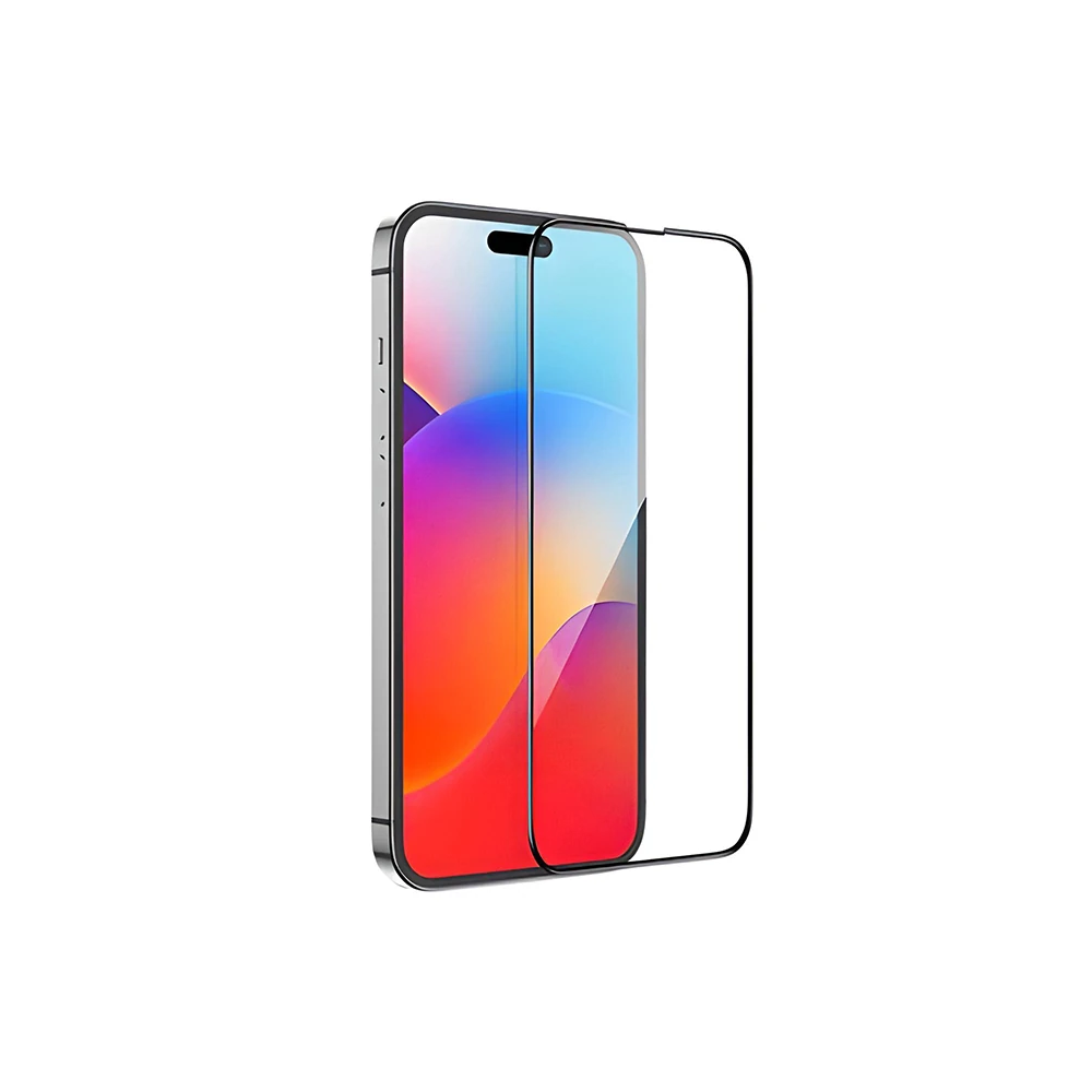 HOCO Guardian Shield Series iPhone 15 Plus HD Tempered Kırılmaz Cam Ek