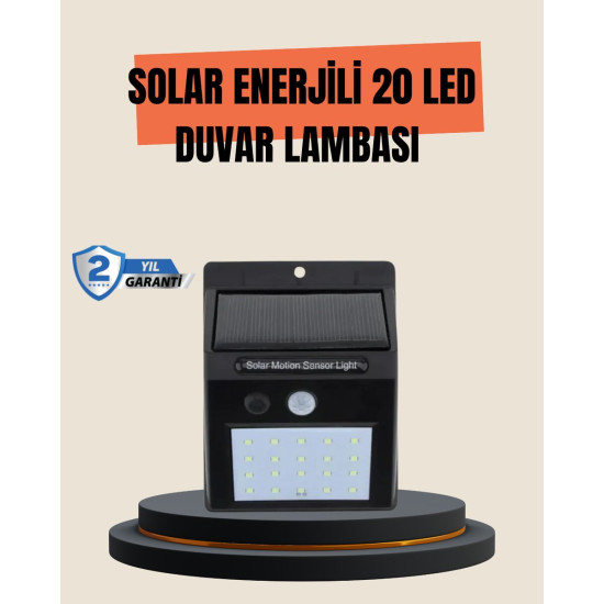 Modlu Solar LED Bahçe ve Garaj Lambası