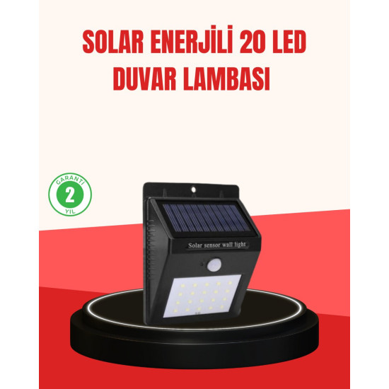 Güneş Enerjili Su Geçirmez Dış Mekan Aydınlatma