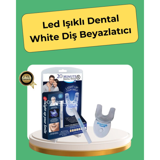 Dakikada Hızlı Etkili Diş Beyazlatıcı Cihaz