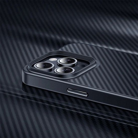 Hoco iPhone 15 Pro Max AS7 Kevlar Kılıf Manyetik Magsafeli Telefon Kıl