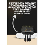 Powerbank Kulaklık ve 7 Kordonlu Akıllı Saat Çoklu Şarj Girişi Bluetoo