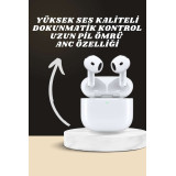 7 Kordonlu Akıllı Saat Ve 3.Nesil Kulaklık Dokunmatik Ekran Sesli Görü