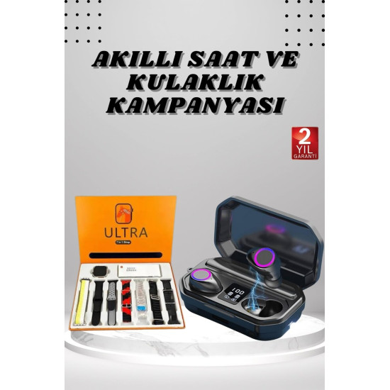 Yeni Nesil Akıllı Saat ve Bluetooth Kulaklık Kampanyası Dijital Göster