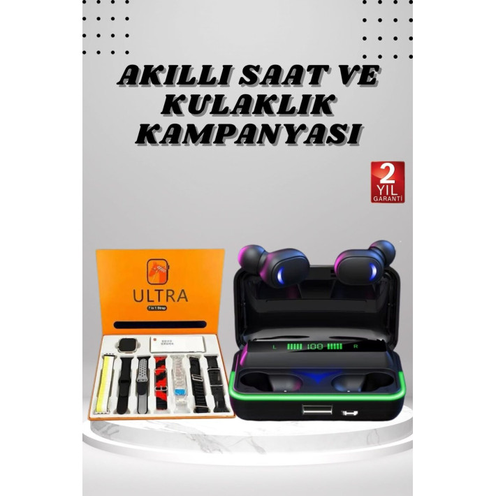 Yeni Nesil Akıllı Saat ve Bluetooth Kulaklık Kampanyası Android Ve İOS