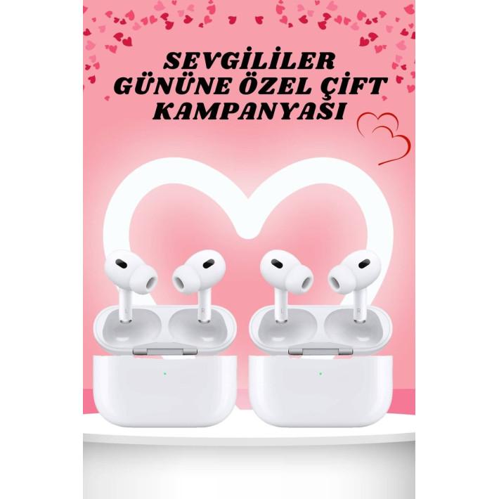 Sevgiliye Hediye Çift Kulaklığı Yeni Nesil Pro Kulaklık Sevgililer Gün