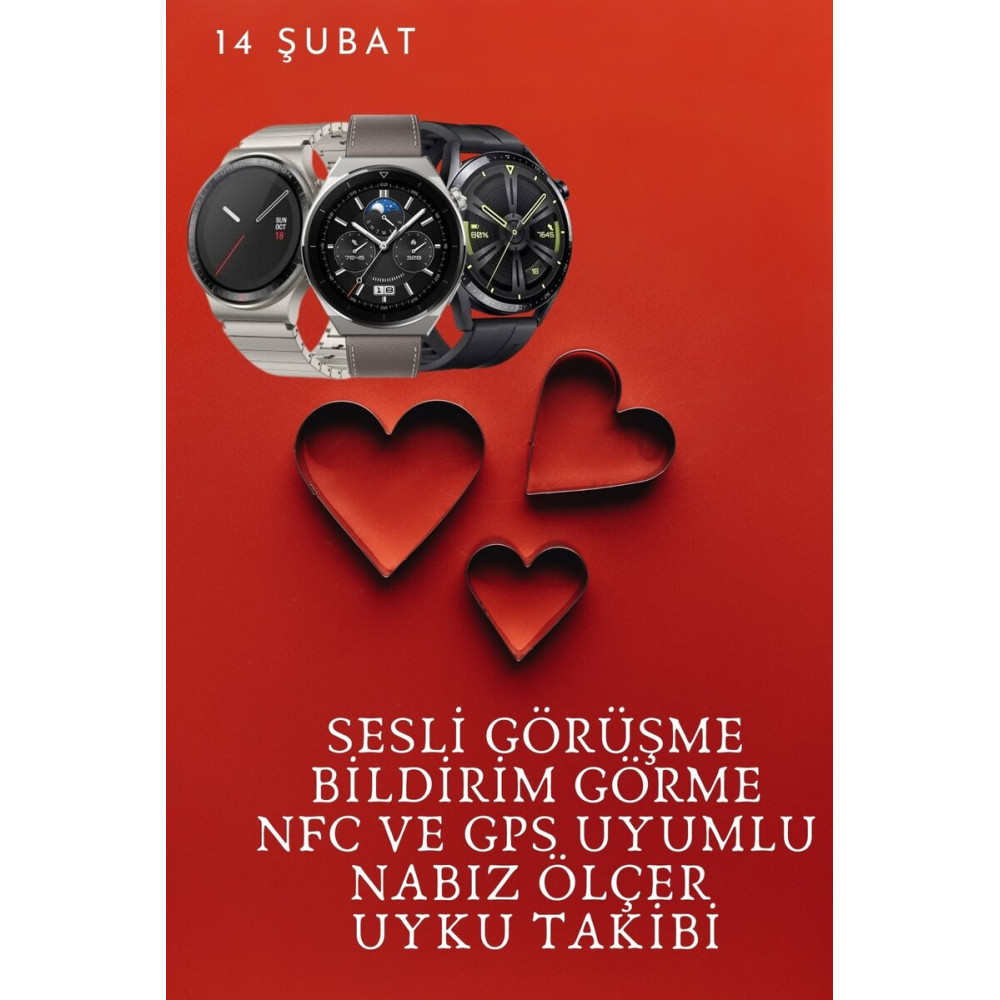Özel Yeni Nesil Akıllı Saat Çiftlere Özel Kampanya Çift Saatleri