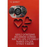 Özel Yeni Nesil Akıllı Saat Çiftlere Özel Kampanya Çift Saatleri