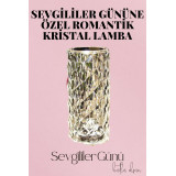 Sevgililer Gününe Özel Romantik Kristal Gece Lambası Sevgiliye Hediye