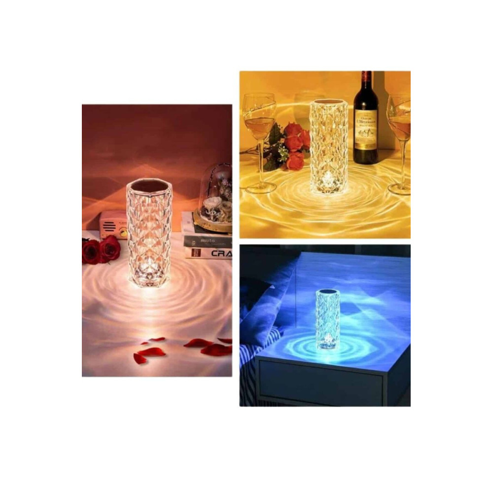 Sevgililer Günü İçin Hediye Kristal Lamba Sevgiliye Hediye USB Şarjlı 