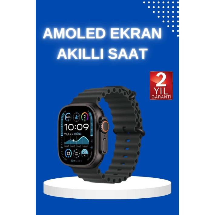 Saat Bluetooth Bağlantılı NFC ve GPS Uyumlu Nabız Ölçer Sesli Görüşme