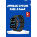 Saat Bluetooth Bağlantılı NFC ve GPS Uyumlu Nabız Ölçer Sesli Görüşme