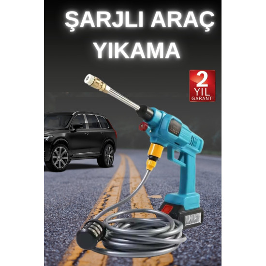 Ve Yüksek Basınçlı Oto Yıkama Makinesi Ve Sulama Tabancası Bahçe Yıkam