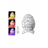 Dinozor Yumurtası Gece Masa Lambası Bluetooth Hoparlör 14 Renk Seçeneğ