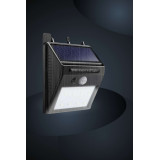 Bahçe Aydınlatma Sensörlü Güneş Enerjili Duvar Lambası 40 Led Işık