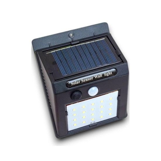 Sensörlü Duvar Lambası Bahçe Lamba 20 Led Işık