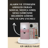 Nabız Ölçer Hediye Bileklikli Akıllı Saat ve Dijital Göstergeli Blueto