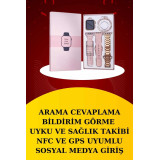 Şarjlı Akıllı Saat ve Dijital Göstergeli Kablosuz Bluetooth Kulaklık N
