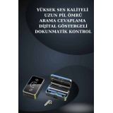Bileklikli Amoled Ekran Akıllı Saat ve Dijital Göstergeli Kablosuz Blu