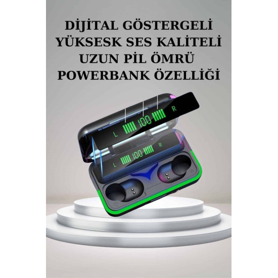 Özel Bileklik Hediyeli Akıllı Saat ve Dijital Göstergeli ANC Özellikli