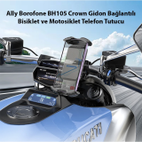 Ally Borofone BH105 Crown Gidon Bağlantılı Bisiklet ve Motosiklet Tele