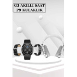 Nesil Sesli Görüşme Akıllı Saat ve Powerbank Çoklu Şarj Girişli Blueto