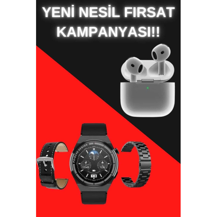 Akıllı Saat ve Kulaklık Seti Bildirim Görme Arama Cevaplama ANC Özelli
