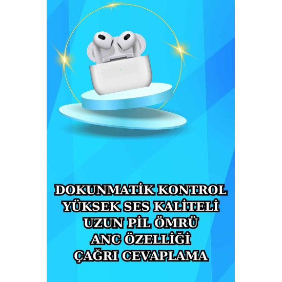 Akıllı Saat ve Kulaklık Seti Bildirim Görme Arama Cevaplama ANC Özelli