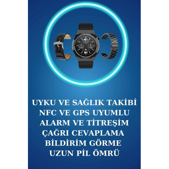 Akıllı Saat ve Kulaklık Seti Bildirim Görme Arama Cevaplama ANC Özelli