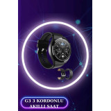 Saat ve Kulaklık Seti Dokunmatik Ekran 5.0 Bluetooth Bağlantılı Sesli 