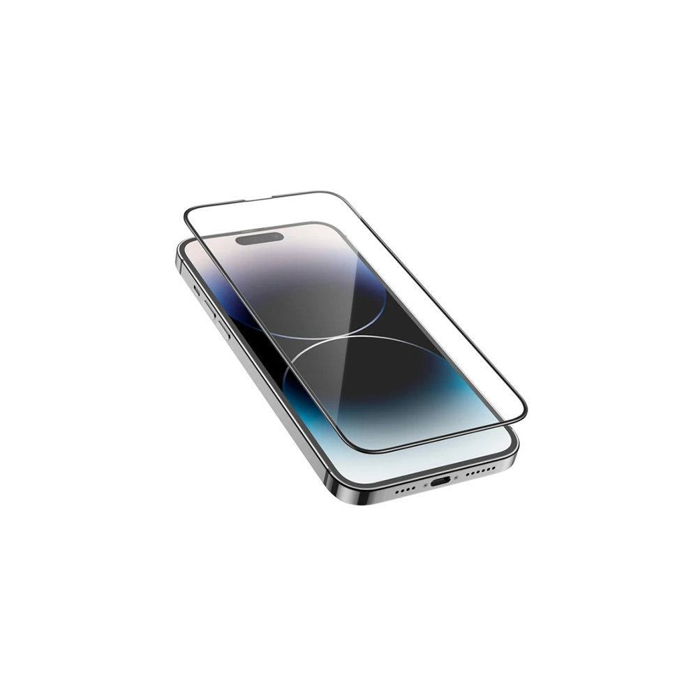 HOCO Guardian Shield Series iPhone 15 Plus 5D Tempered Kırılmaz Cam Ek