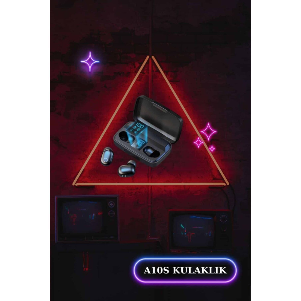 Kablosuz Bluetooth Kulaklık ve Kordon Hediyeli Akıllı Saat Nabız Ölçer