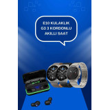 Yeni Nesil Akıllı Saat Ve Bluetooth Kulaklık Titreşim Bildirimleri Uyk