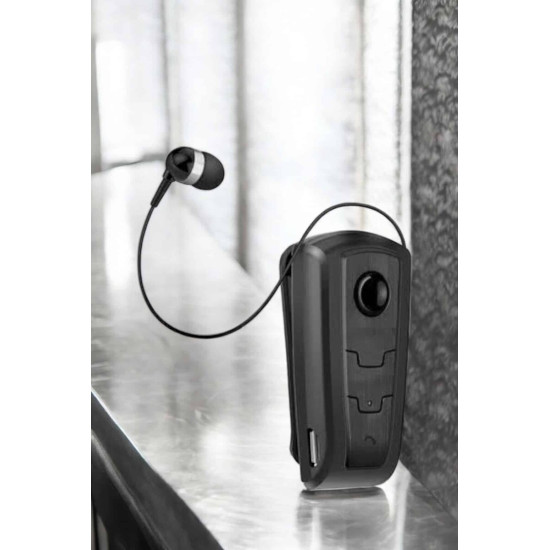 Makaralı Bluetooth Kulaklık Kulak İçi Android iOS Uyumlu Titreşimli