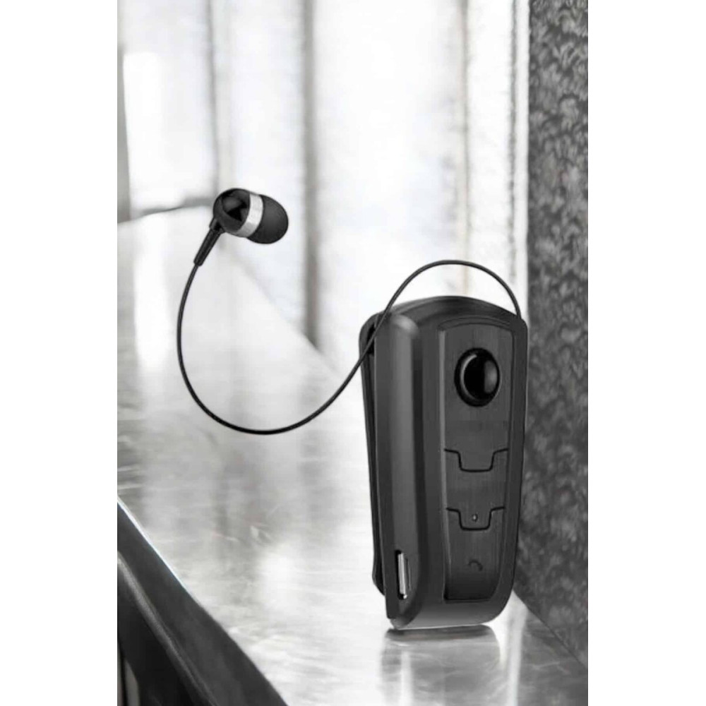 Makaralı Bluetooth Kulaklık Kulak İçi Android iOS Uyumlu Titreşimli