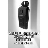 Telefonlara Uyumlu Mikrofonlu Titreşimli Makaralı Bluetooth Kulakiçi K