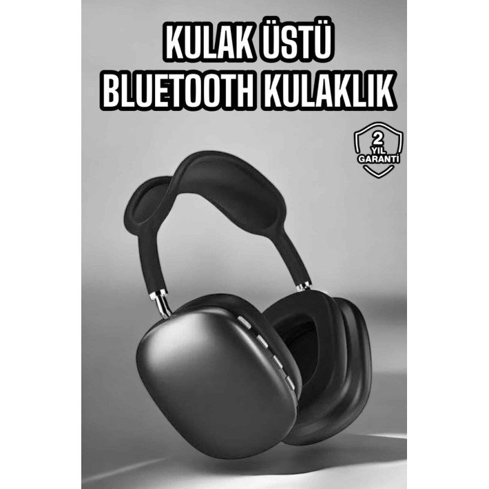 P9 Pro Plus Bluetooth Kulak Üstü Kulaklık – H1 Çipli Aktif Gürültü Eng
