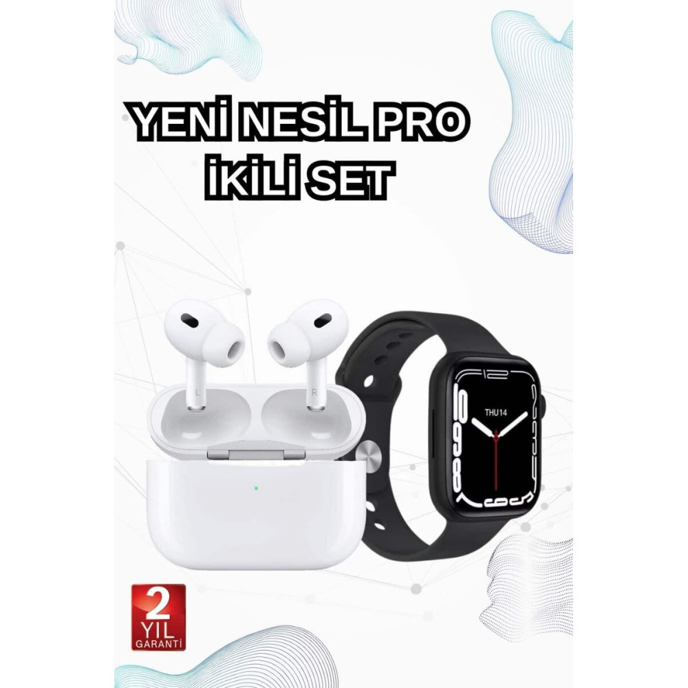 2025 Model Akıllı Saat ve Yeni Nesil Pro Bluetooth Kulaklık TWS Yüksek