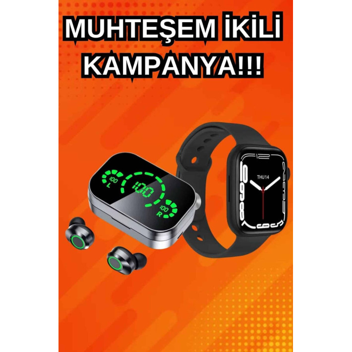Yeni Nesil Akıllı Saat ve Ucuz Kaliteli Bluetooth Kablosuz Kulaklık Am